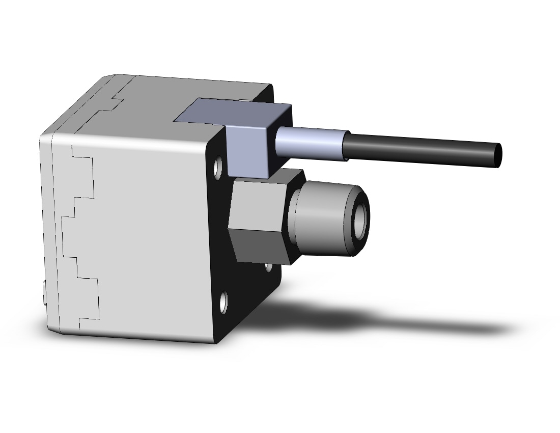 SMC ZSE30A-N01-B-PG-X510 switch assembly, ZSE30VACUUM SWITCH