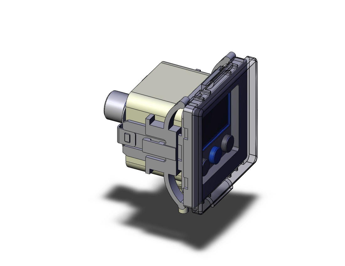 SMC ZSE40A-01-S-F switch assembly, ZSE40/50/60 VACUUM SWITCH