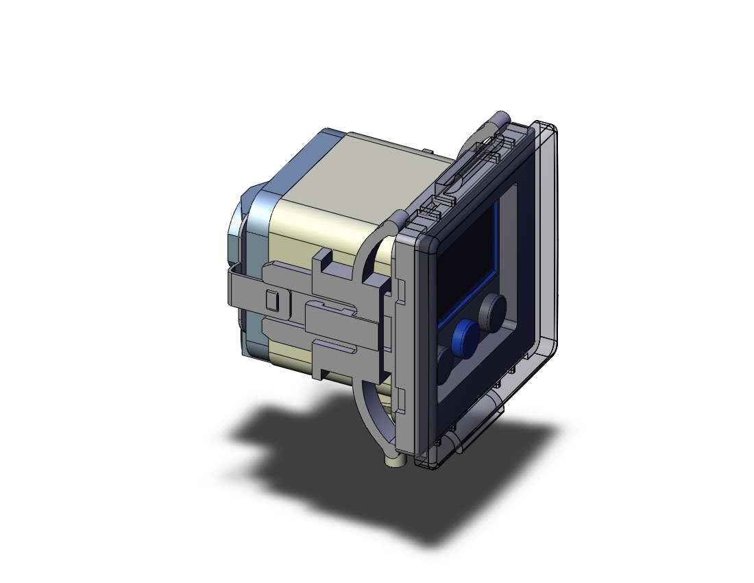 SMC ZSE40A-M5-V-MF switch assembly, ZSE40/50/60 VACUUM SWITCH