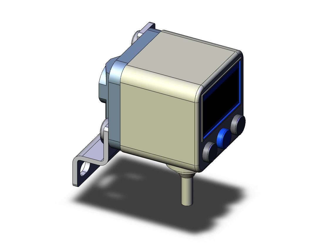 SMC ZSE40A-W1-T-PB switch assembly, ZSE40/50/60 VACUUM SWITCH