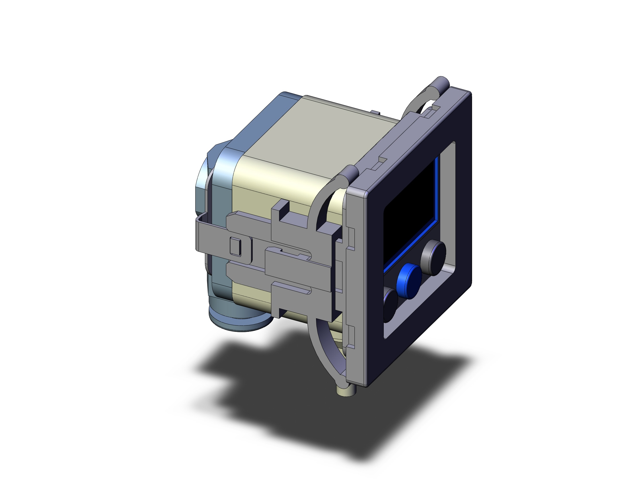 SMC ZSE40AF-C6-R-PE switch assembly, ZSE40/50/60 VACUUM SWITCH