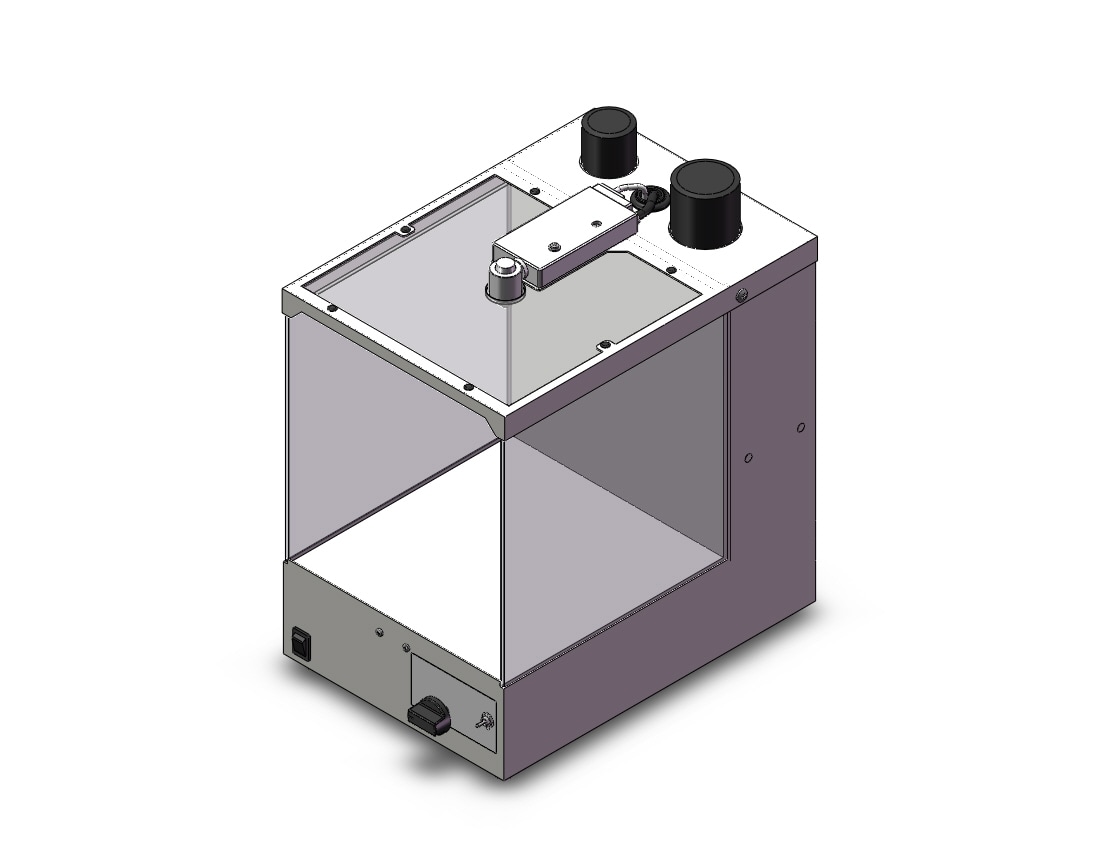 SMC ZVB20-BSA-S desktop duster box, IZS/IZF IONIZER