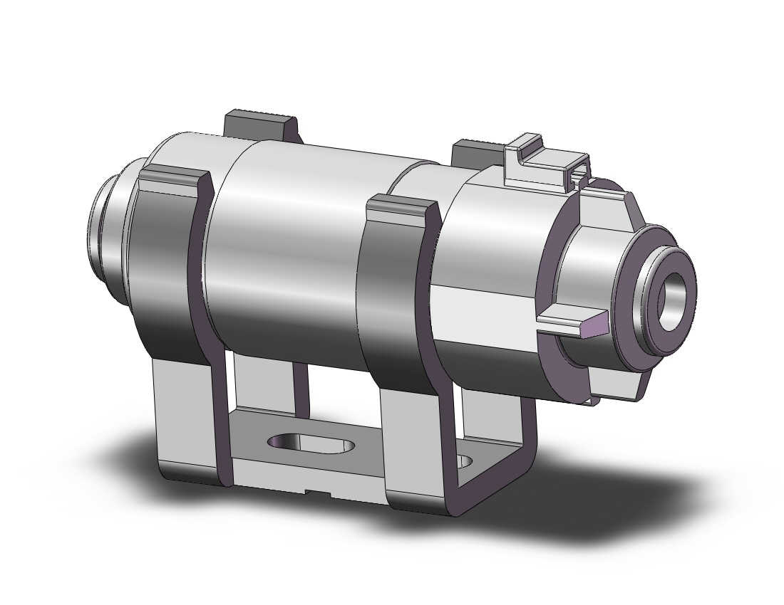 SMC ZFC74-B-X03 vacuum filter, ZFC VACUUM FILTER W/FITTING***