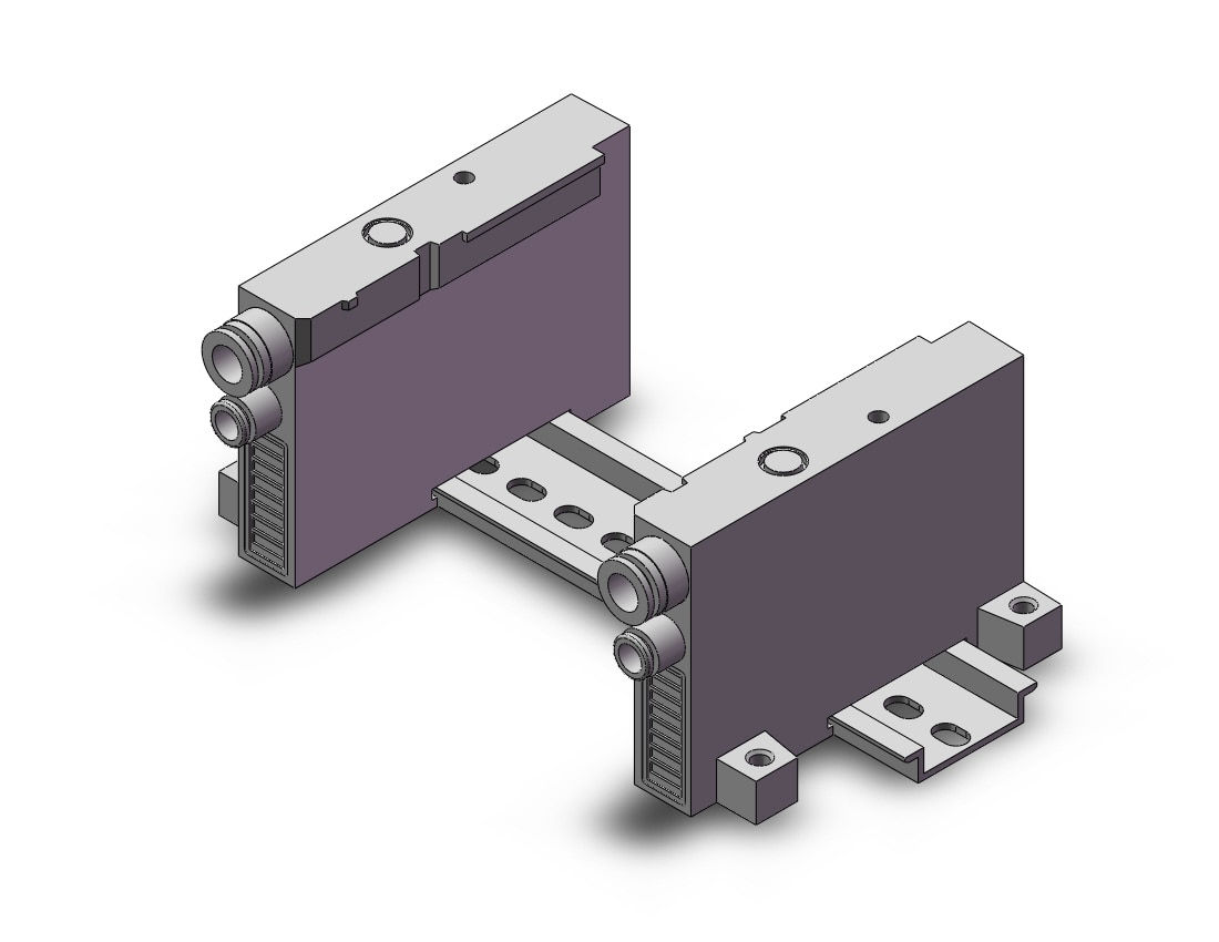 SMC ZZK206-A1F-BD valve manifold assy, ZM VACUUM SYSTEM