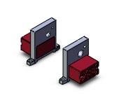 SMC ZZM05-FSB manifold assy, 5-sta, ZZM MANIFOLD UNIT