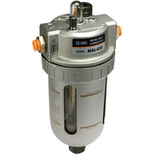 SMC NAL430-N04B-1S-2 al(micro) 1/2istandard (pt), AL(MICRO) MICROMIST LUBRICATOR