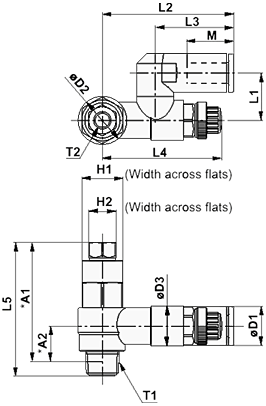 Flow Controls Dimensions