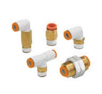 Go To One-touch Fitting, Inch Size Tube, M, R Connection Thread, New Series