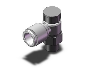 SMC AS2201FG-01-08SA ss speed controller w/ fitting, FLOW CO