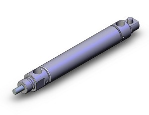 SMC NCDMC075-0300A base cylinder, NCM ROUND BODY CYLINDER