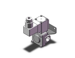 SMC VXD230BGXB valve, media, VXD/VXZ 2-WAY MEDIA VALVE-VXD23